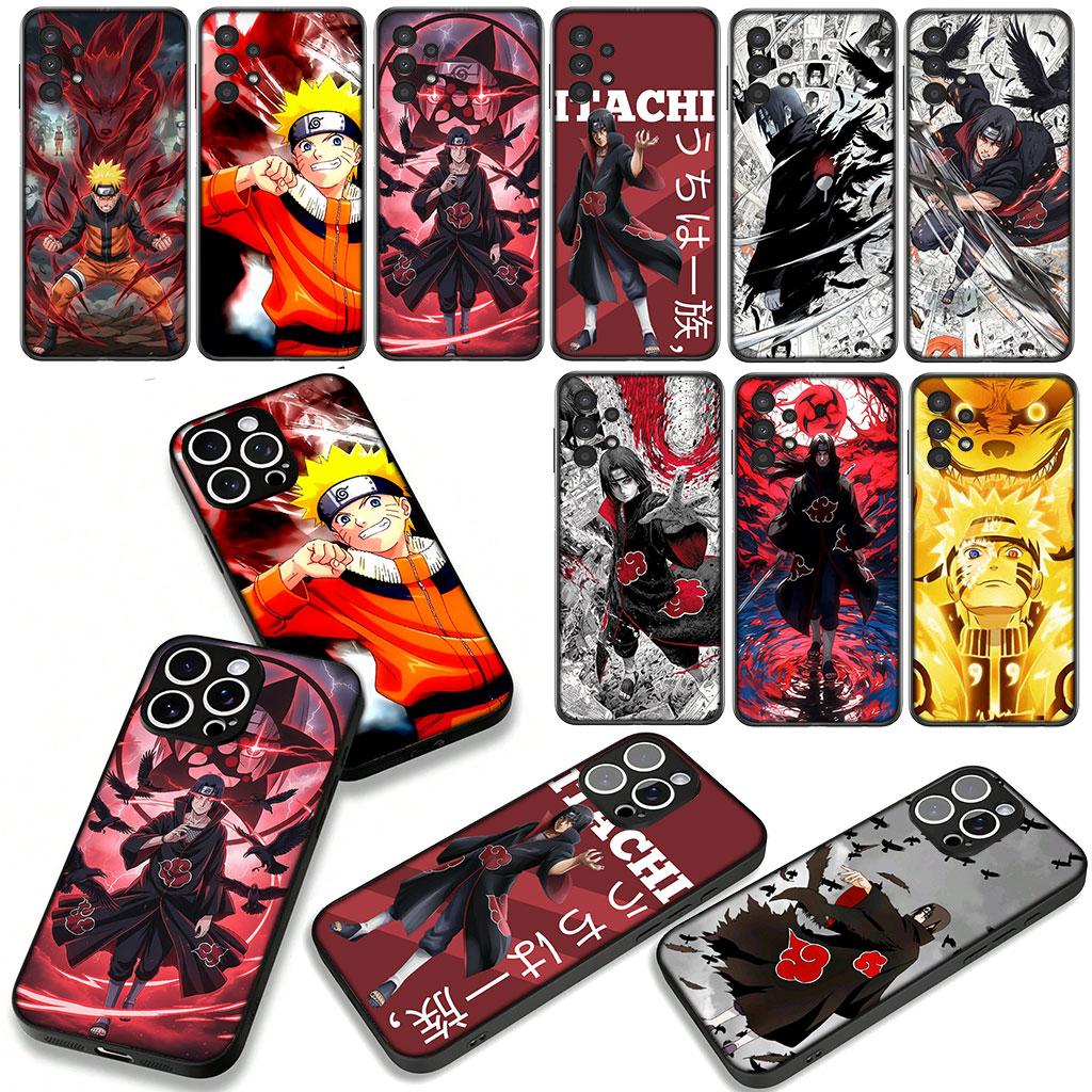 Чехол для телефона Itachi Uchiha Naruto Akatsuki для Apple iPhone 16 15 14 Plus 13 12 Mini 17 Pro Max + ProMax 16E Air 16+ Корпус