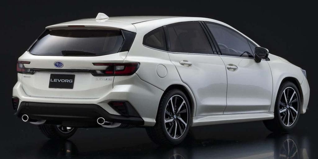 Kyosyo samurai SUBARU Levorg EX Белый Готовый продукт KSR18055W 1/18 GT-H