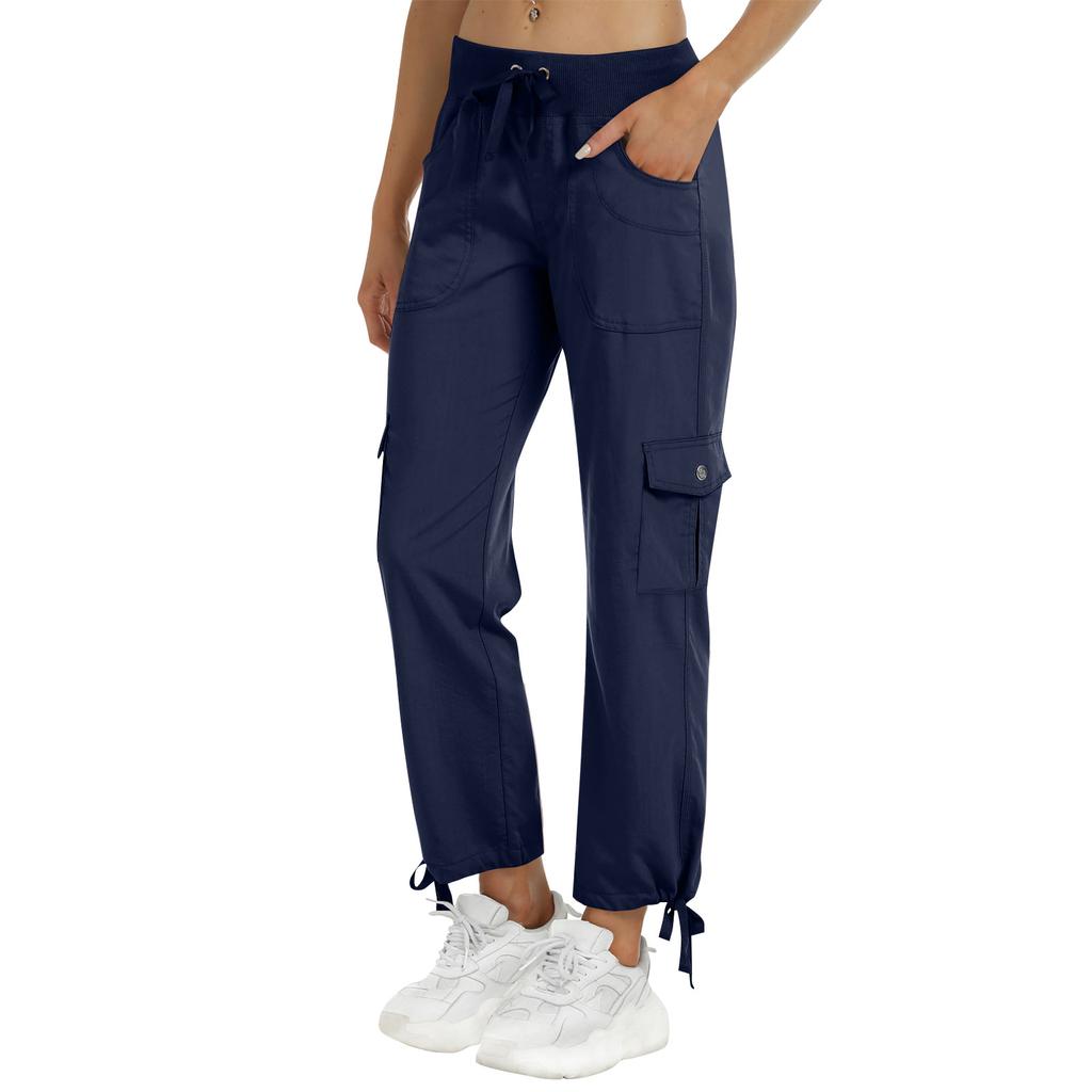 Женские походные брюки, легкие, быстросохнущие, спортивные, для путешествий, повседневные, свободные, удобные, с милыми карманами
