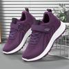 Sneakers for Women's Summer New Mother Shoes Casual Single Shoes Middle-aged Velcro Walking Shoes