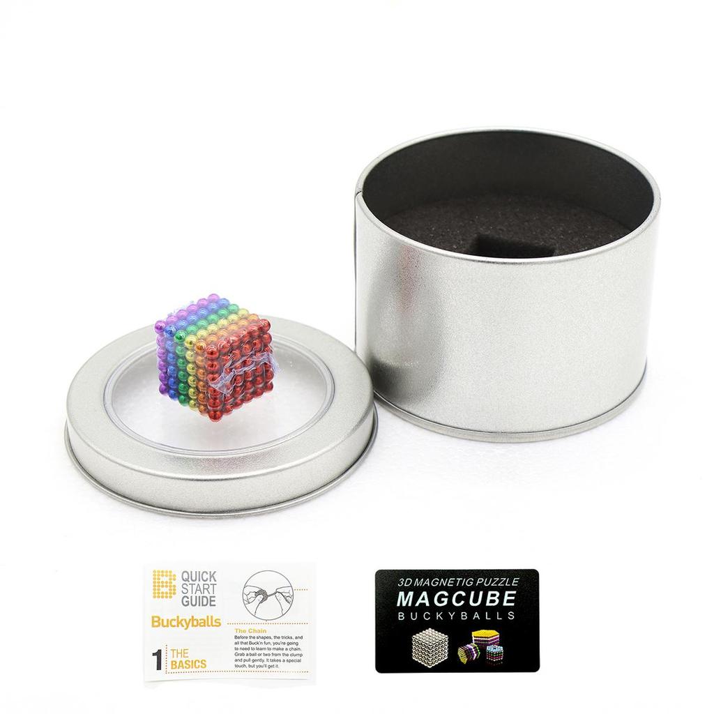 3MM 216PCS DIY Magnetic Balls Magic Magnet Cube Buckyballs Children Kids Playing Brain Storming Games Puzzle Building Tabletop Toys
