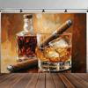 2D Flat Design 1pc Theme Backdrop For Theme Party Elegant Pattern Indoor Outdoor Wall Decor Wedding Birthday Christmas Occasions Decor