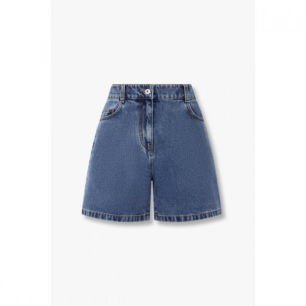 Studio Tomboy Backbanding Denim Shorts 9176262983