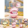 Soft And Cuddly Plush Cartoon Puppy Bakery Surprise Pudding Keychain For Headphone Organizers