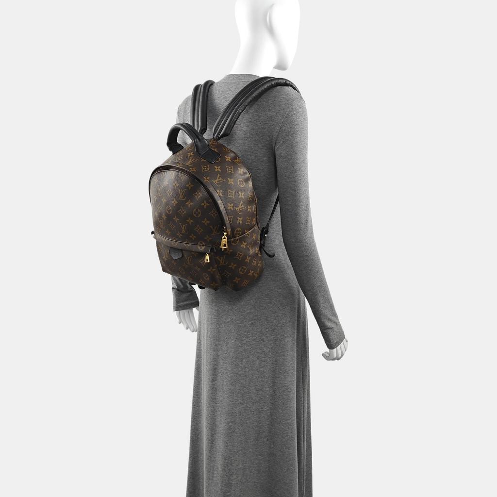 [Pre-Owned] Palm Springs Vintage Fashion Monogram Canvas And Leather Mini Backpack - Good #1OI4Y54