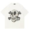 Halloween Skull Graphic T-Shirt Cotton Tshirt Unisex Tops Tees Short Sleeves T Shirt