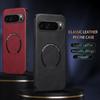 Luxury Business Leather Magnetic for Magsafe Phone Case for Google Pixel 9 Pro XL Wireless Charge Screen Protect Shockproof Protect Hard Cover