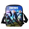 Милая мультяшная сумка через плечо Fortnite, Унисекс, Детская, Возраст 6-14 лет, Портативная, С принтом, Маленькая сумка для повседневного использования, Школы, Путешествий