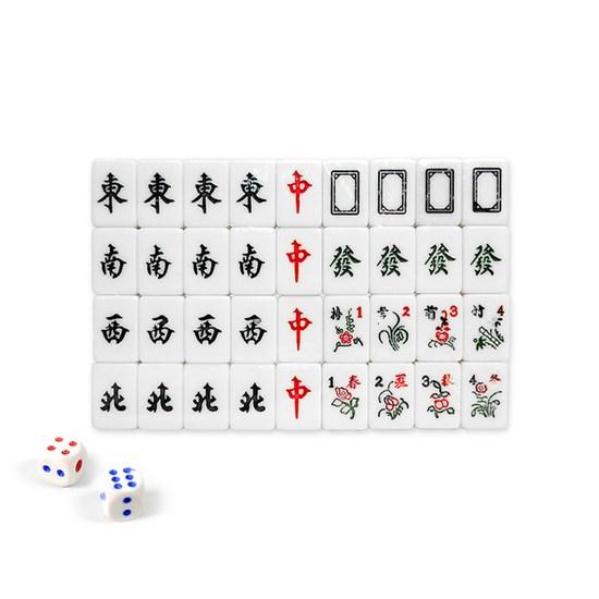 Seoyun Chinese Traditional Board Game Mahjong Small, Popular Korean Game