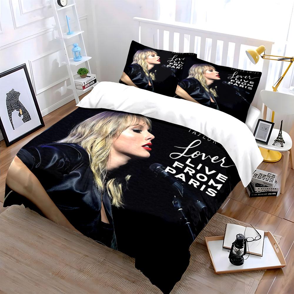 Blonde Singer Live Performance Bedding Duvet Cover Set Duvet Cover Pillowcases (1*Duvet Cover 2*Pillowcases, without duvet insert)