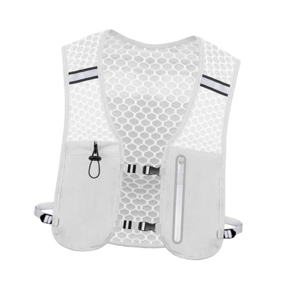 Reflective Reflective Running Vest Pack 2L Water Chest Pack Running Hydration Vest Bag Climbing