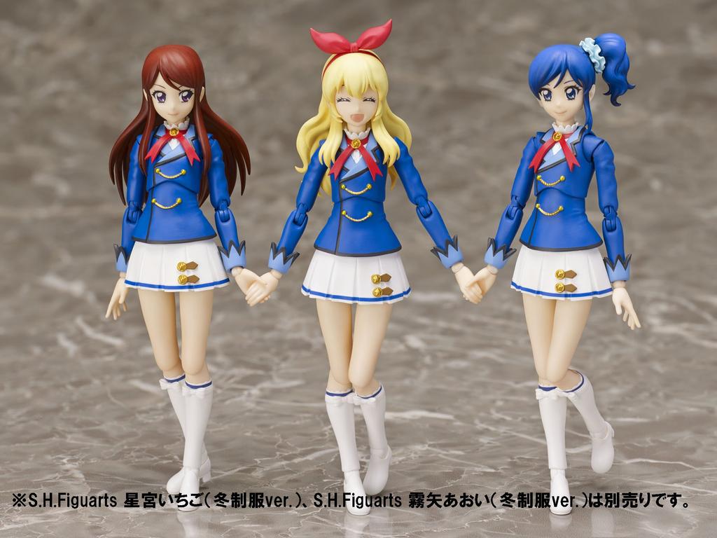 TAMASHII NATIONS форма Ран Шибуки 135 мм окрашенная подвижная фигурка SHFiguarts Aikatsu! (зимняя версия.) приблизительно. АБС и ПВХ