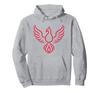 Humor Phoenix Animals Simple Fire Bird Phoenix Hoodie