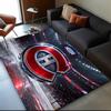 Canadiens Area Rug Suitable for Indoor And Outdoor,Carpets for Playroom, Homes, Offices, Living Rooms,Home Decor,Christmas Fan Gift