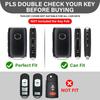 Mech Style Heavy Metal Key Fob Cover For -2024 2025 Mazda CX-5 CX-30 CX-50 CX-70 CX-90 3 6 CX-9 WAZSKE11D01 662F-SKE11D01, Zinc Alloy Key Case