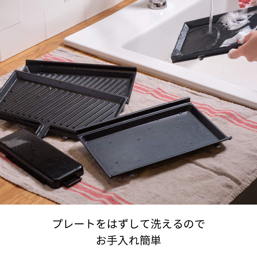 Recolte 2-сторонний гриль Amet RWG-1 Алюминий (красный)