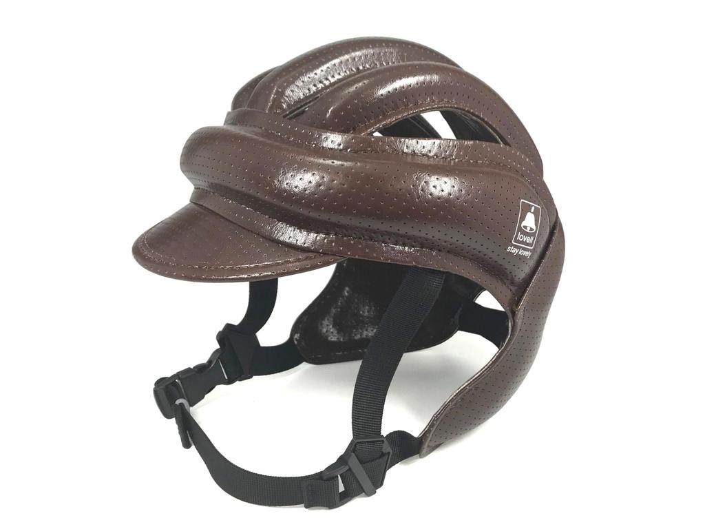 Lovell Cask Three Quarter Headgear Head Protection Cycling (Brown)