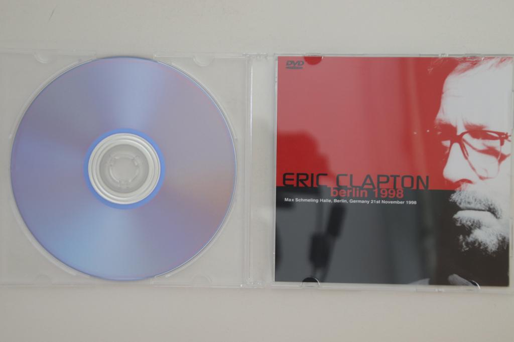 DVD ЭРИК КЛЭПТОН - Берлин 1998 НЕТ НЕ НА ЛЕЙБЛЕ Неизвестный Рок Б/У