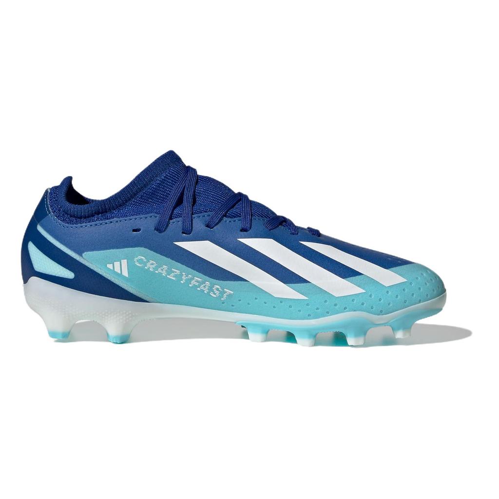 adidas X Crazyfast.3 С круглым носком Удобные Тканевые Дышащие Футбольные Бутсы Унисекс Футбольные Бутсы Синие Белые IE1566