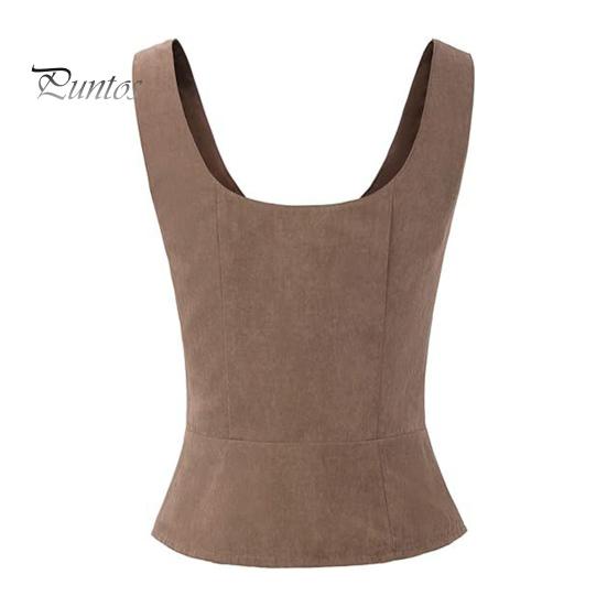Женский жилет на шнуровке Ренессанс Vinatge с квадратным вырезом без рукавов Средневековый приталенный однотонный топ для косплея на Хэллоуин