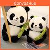 Hugging Panda Bamboo Shoots Plush Toy Animal Stuffed Doll Decoration Gift Kids