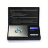 Mini Jewelry Scales High Precision Electronic Scale Stainless Steel Weight Gram LCD Blue Backlight Portable Pocket Scale Gold Food Balance