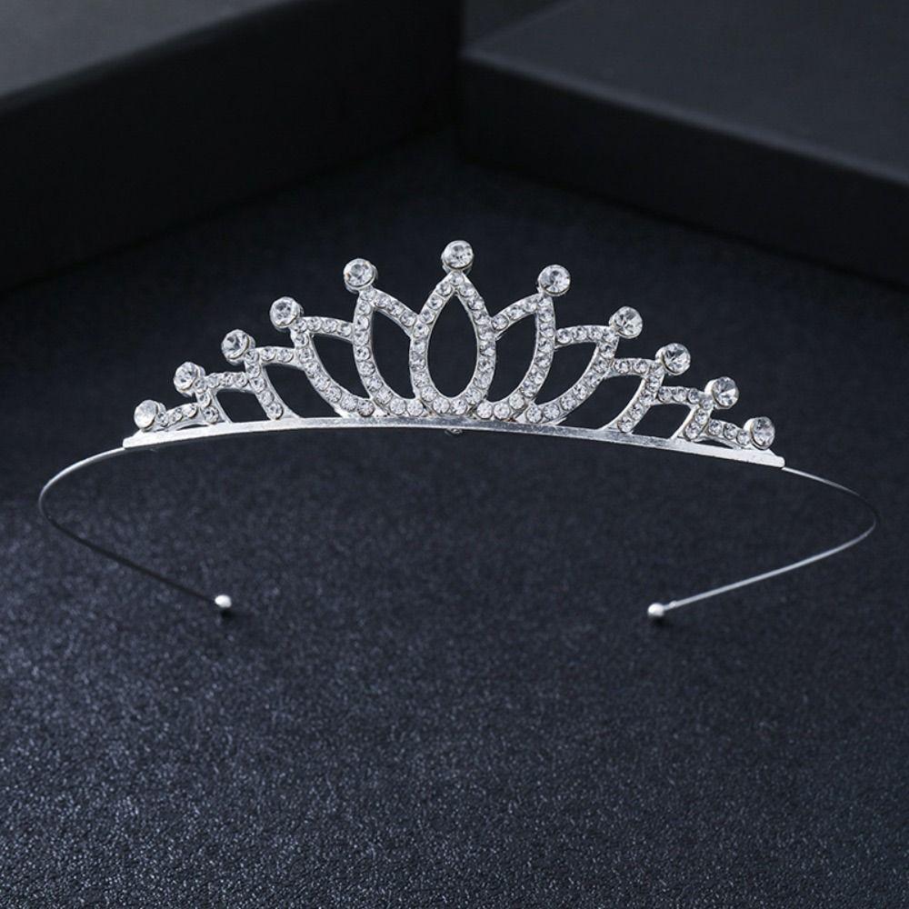 Crown Headband Women's Hair Crowns Fashion Alloy Hair Jewelry Bridal Wedding Tiara Hair Ornament
