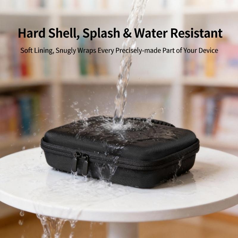 Portable Mini Computer Host Travel Bag With EVA Material And Multiple Storage Compartments