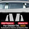 For CHERY EXEED TXL 2025 Car Interior Center Console Instrument Protective Film Anti-scratch Repair Sticker Accessories