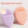 Hydrating Cleansing Sponge Soft Waterdrop-shaped Design Face Wash Mud Masque Puff for Effortless Makeup Removal