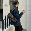 Винтажная сумка для мотоцикла с множеством карманов Дизайнерские женские сумки Роскошная мягкая полиуретановая кожаная сумка через плечо Большая сумка-мессенджер 2025