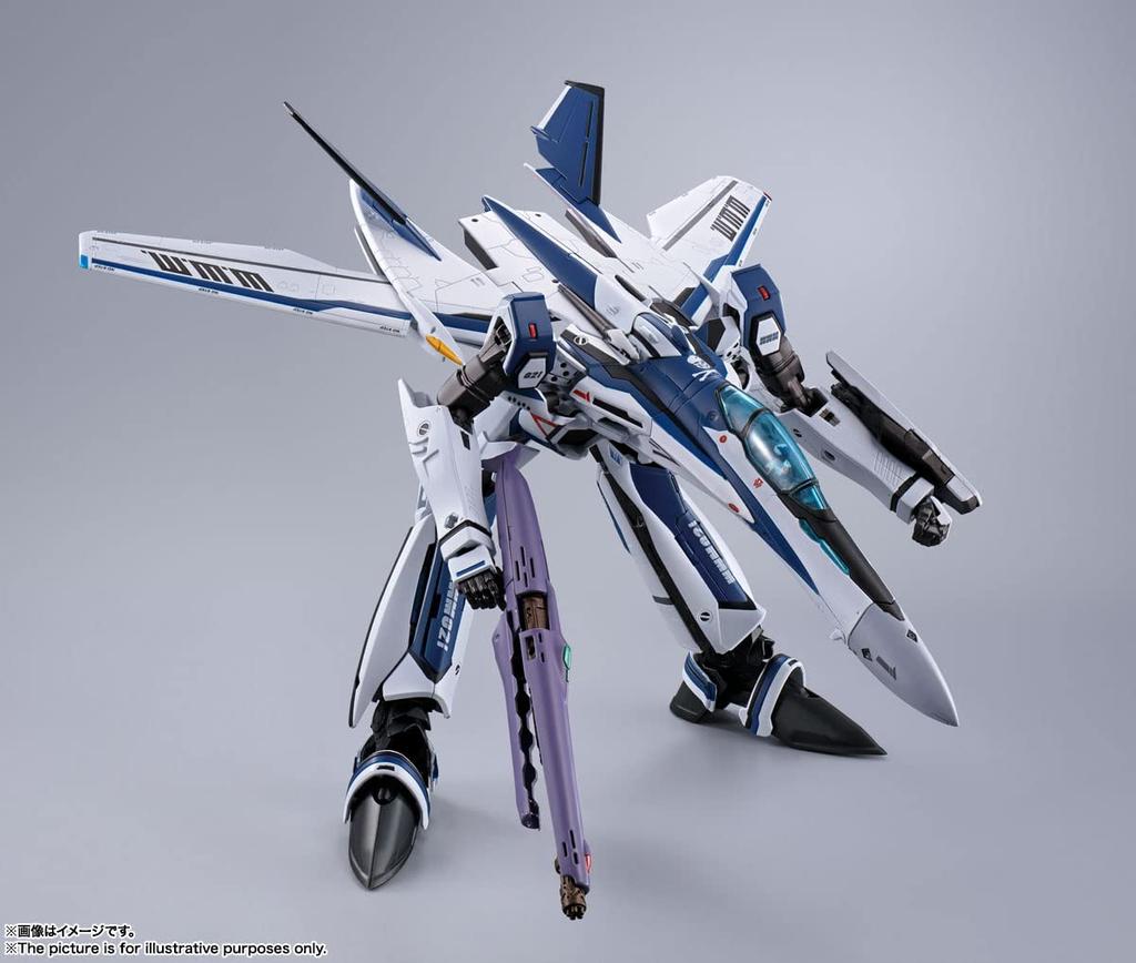 TAMASHII NATIONS DX Chogokin Macross F Messiah Valkyrie по всему миру Приблизительно 340 мм окрашенная подвижная фигурка VF-25 Aniv. АБС, литье под давлением, ПВХ
