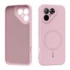 Skin-Feel Liquid Silicone MagSafe Magnetic Phone Case For Tecno Pova 8 Pro 5G, N52 Strong Magnet Shockproof Anti-Dust Protective Cover
