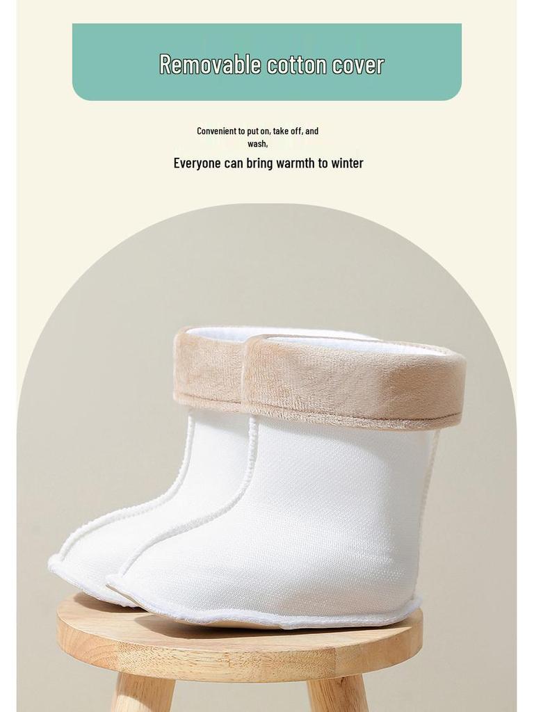 Детские водонепроницаемые резиновые сапоги - Нескользящие, Высокие, для школы