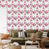 Wallpaper Flowers white, powder pink, light gray and green 50x1000