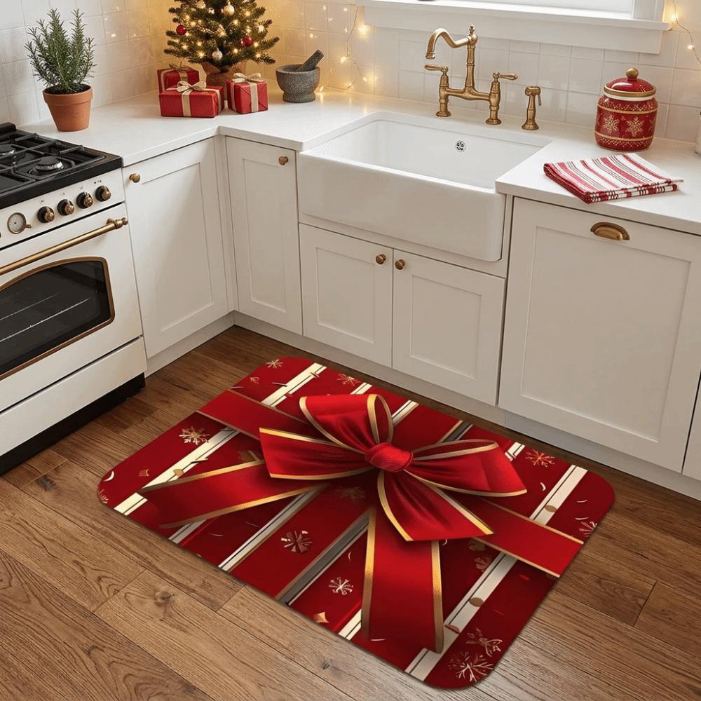 Durable Door Mat Non Slip Hallway Carpet Festive Floor Rug Hallways