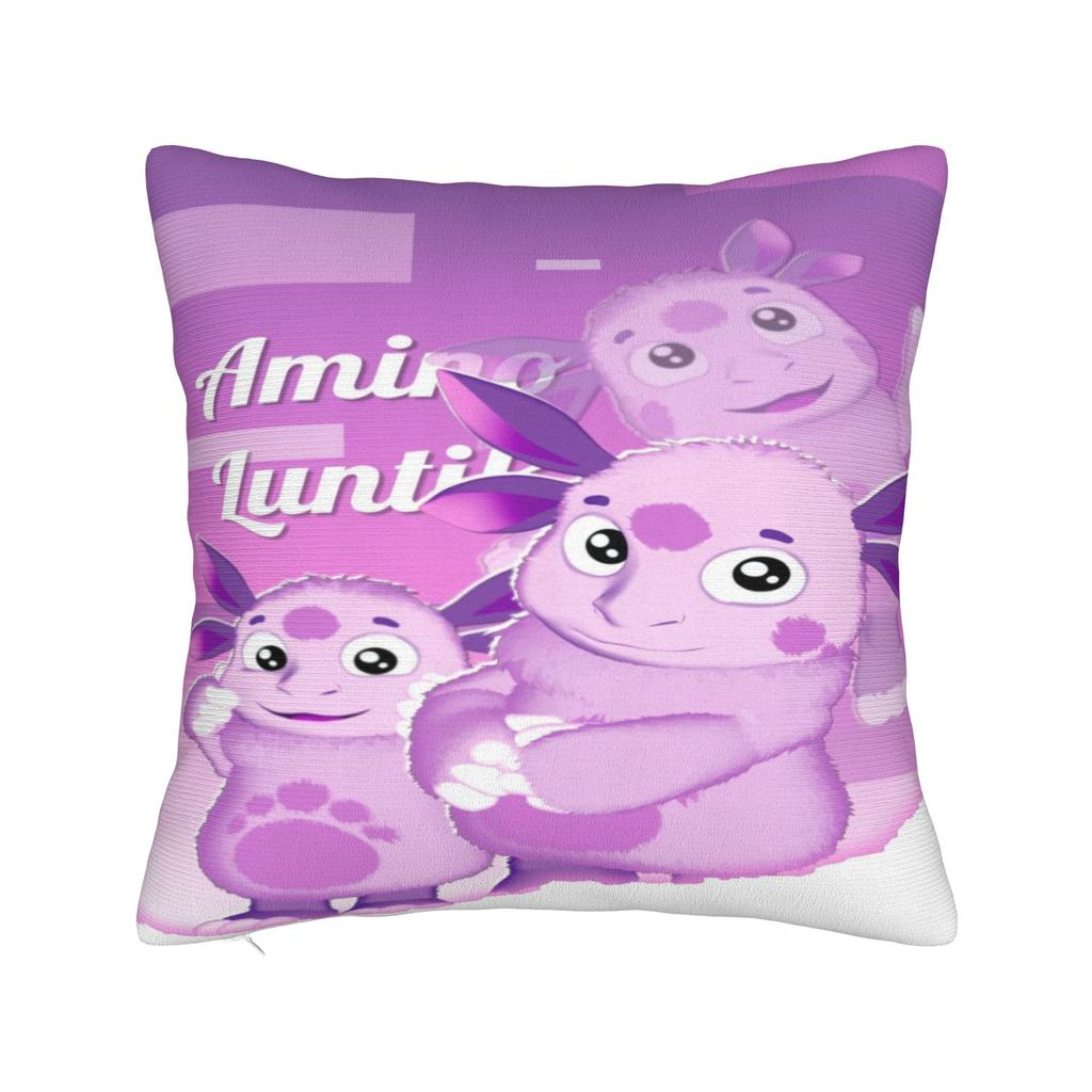 Мультфильм Лунтик Наволочки с принтом Чехол на подушку Подушки Теплый декор для кровати Молния Много размеров