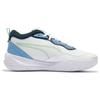 Puma Playmaker Pro Unisex Low Top Basketball Shoes White Blue Green 377572-14