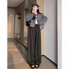 Women's Spring and Autumn New Loose Casual Pants Trend Skinny Wide Leg Pants