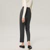 OVV Women's Autumn/Winter Pleated Wool Cropped Pants