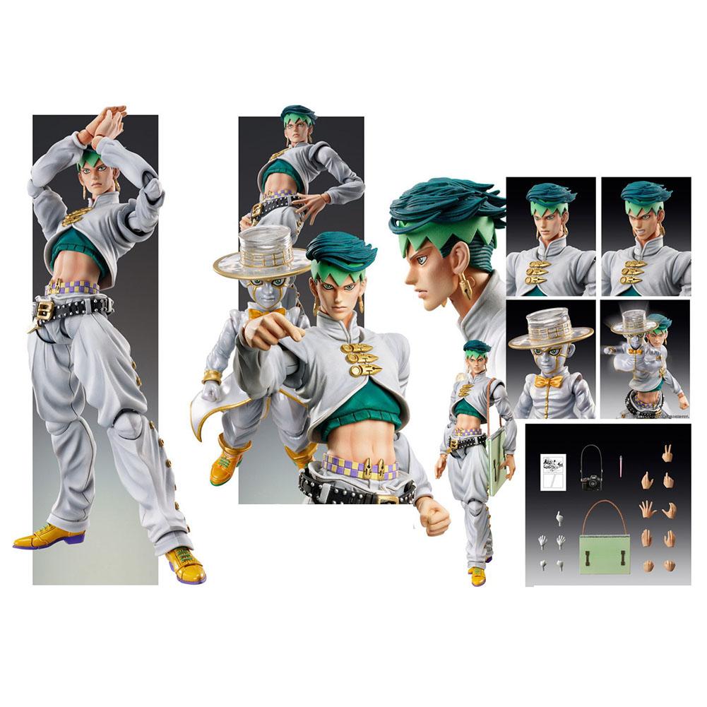 JOJO Аниме Дио Брандо The World фигурка Кишибе Рохан Фигурки Действия Суставы Подвижная Модель Игрушки Коллекция кукла Рождество Подарок на День Рождения