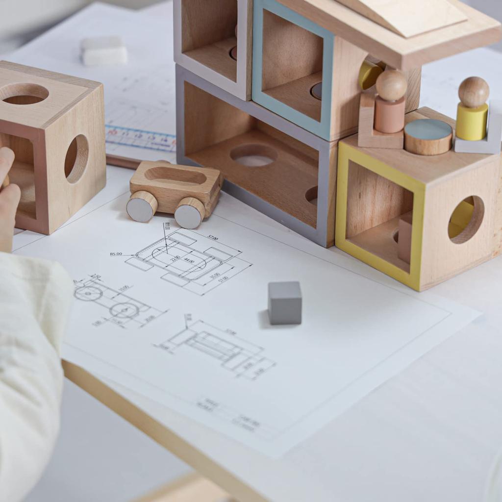 Подарок для девочки, деревянная игрушка, сборный дом, кукольный домик, dou? Я