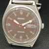 SEIKO VINTAGE AUTOMATIC 6309A JAPAN MENS BROWN COLOR DIAL WATCH a700499-5