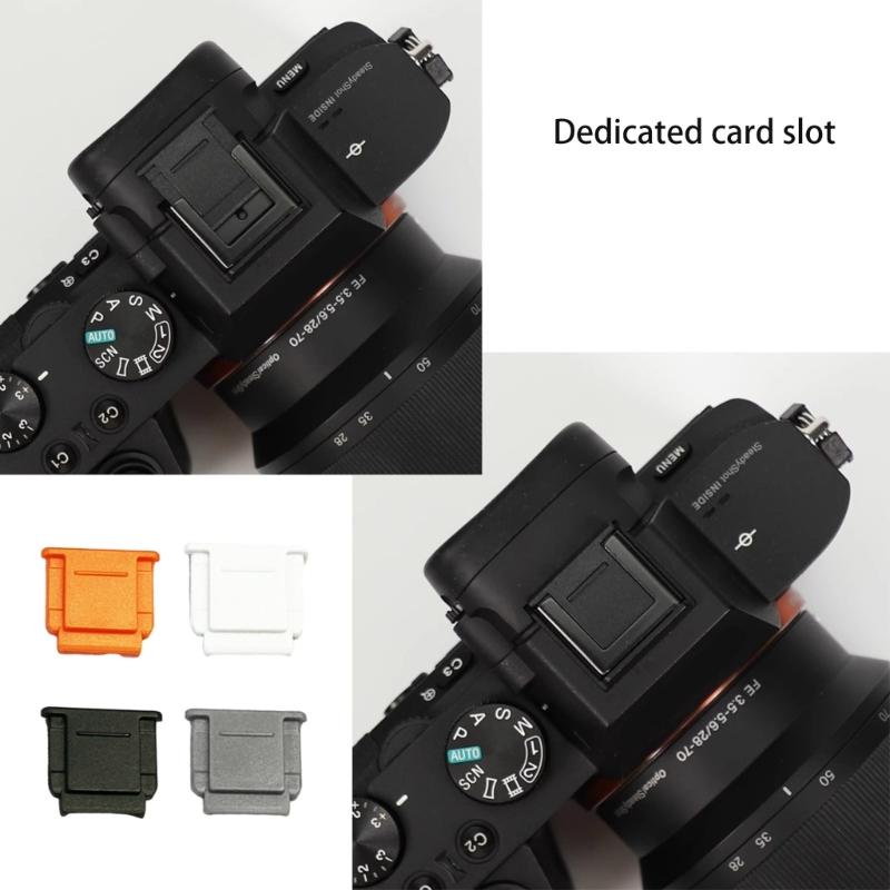 Набор из 5 шт. Защита горячего башмака Простая установка Защитная крышка горячего башмака камеры для ZV1M2 ZV1F/E10 A6000 A7M4/A7M3