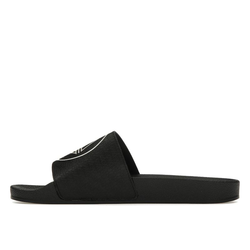 Adidas Кроссовки унисекс Adilette SPZL Slide Core черные мелово-белые IG8941