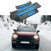 Для GMW Haval Dargo Нержавеющая сталь Накладки на пороги Аксессуары Защитная отделка Автомобильные наклейки Стайлинг 2024 2025