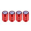 4Pcs 3D Metal Tire Valve Cap Car Tyre Air Stem Cover For VW Golf Polo Tiguan Touran Jetta Passat CC T5 GTI Arteon Magotan Arteon zl8