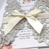 10 листов лазерной резки свадебных приглашений этикетка ретро свадебная подарочная карта для мероприятия день рождения вечеринка принадлежности