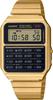 Vintage Series Digital Watch with Calculation Function Unisex Metal Band Gold Overseas Model [Casio] 8-Digit CA-500WEG-1A [Item]
