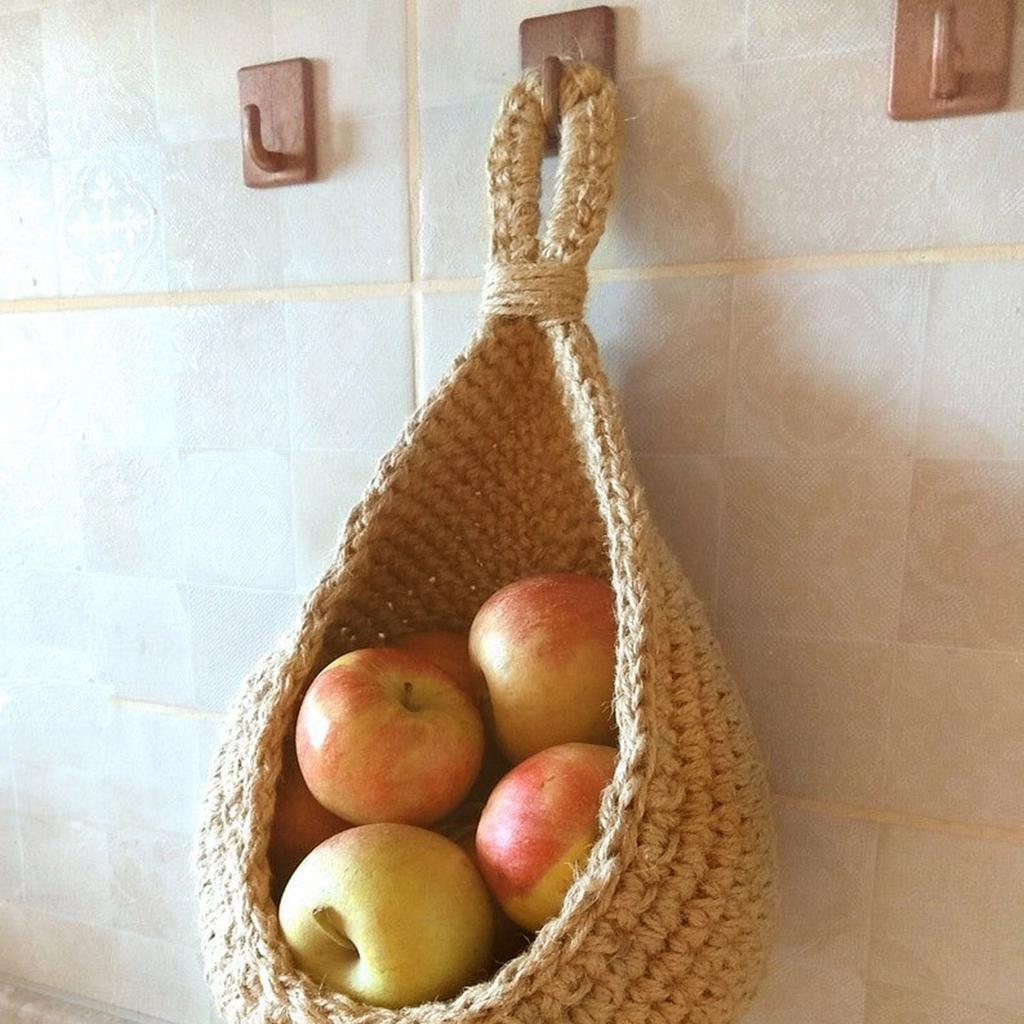 Hanging Wall Vegetable Fruit Baskets Hanging Wall Baskets With Beautiful Loops Is Perfect Rustic